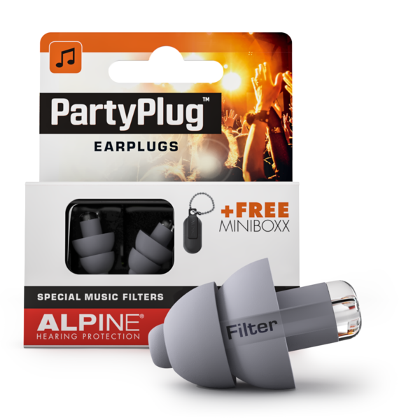 Alpine Alpine Party Plug Earplugs, Silver