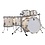 British Drum Co. British Drum Co. Legend Ultra Series 22" Rock Fusion Drum Kit, Whitehaven