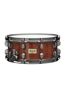 Tama Tama SLP 14" x 6" G-Bubinga Snare Drum, Natural Quilted Bubinga