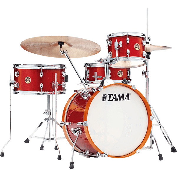 Tama Tama Club Jam 18" Drum Kit, Candy Apple Mist w/Hardware