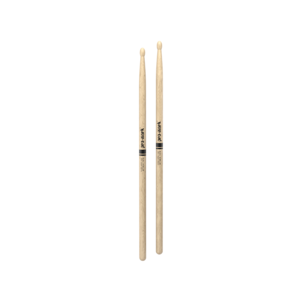 Promark Promark Classic Attack 747B Shira Kashi Oak Drumstick, Oval Wood Tip
