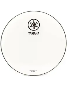 Yamaha Yamaha 24" New Logo Bass Drum Head, White