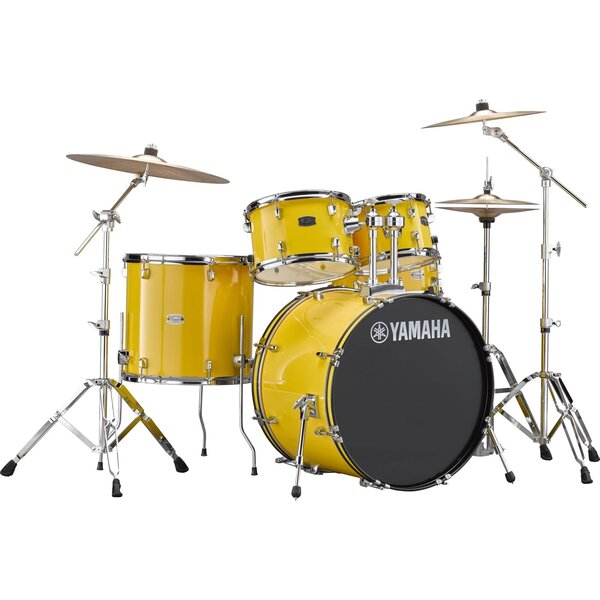 Yamaha Yamaha Rydeen 22" Rock Drum Kit, Mellow Yellow