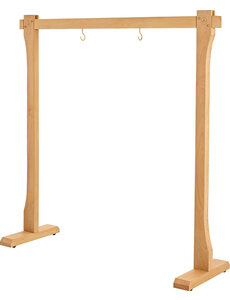 Meinl Meinl Sonic Energy Wooden Gong Stand, Large: Up to 40 inch / 101 cm Gong Size, Beech Wood