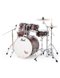 Pearl Pearl Decade 22" Maple Drum Kit, Matte Dark Walnut