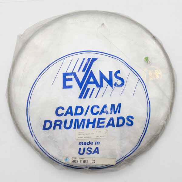 Evans Evans CAD/CAM Rock 18" Clear Tom Drum Head (Sealed)