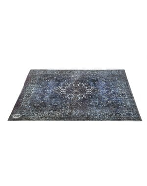 Drum n Base Drum N Base 163cm x 142cm Vintage Persian Club Series, Blue