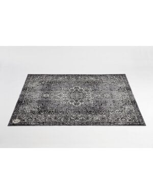 Drum n Base Drum N Base 163cm x 142cm Vintage Persian Club Series, Grey