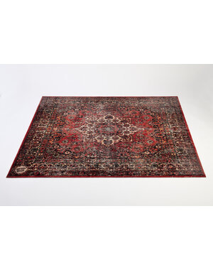 Drum n Base Drum N Base 163cm x 142cm Vintage Persian Club Series, Original Red