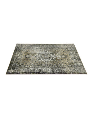 Drum n Base Drum N Base 185cm x160cm Vintage Persian Drum Rug, Green