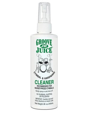 Groove Juice Groove Juice Jr. Cymbal Cleaner - For Sheet Bronze Cymbals