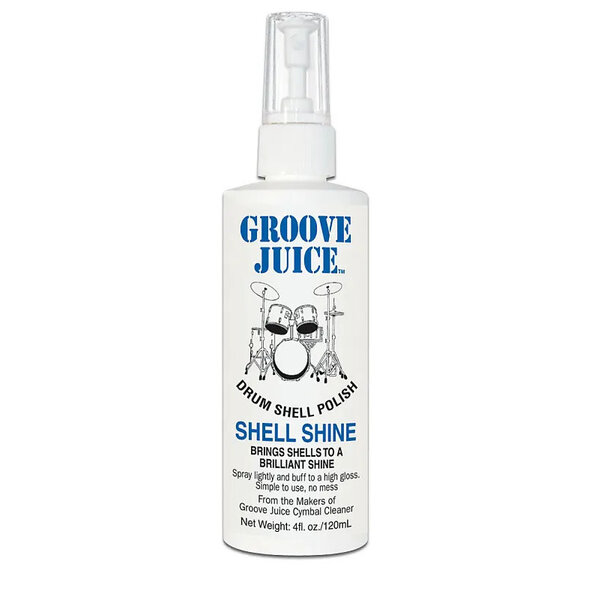 Groove Juice Groove Juice Shell Shine Drum Polish, 4oz/120ml