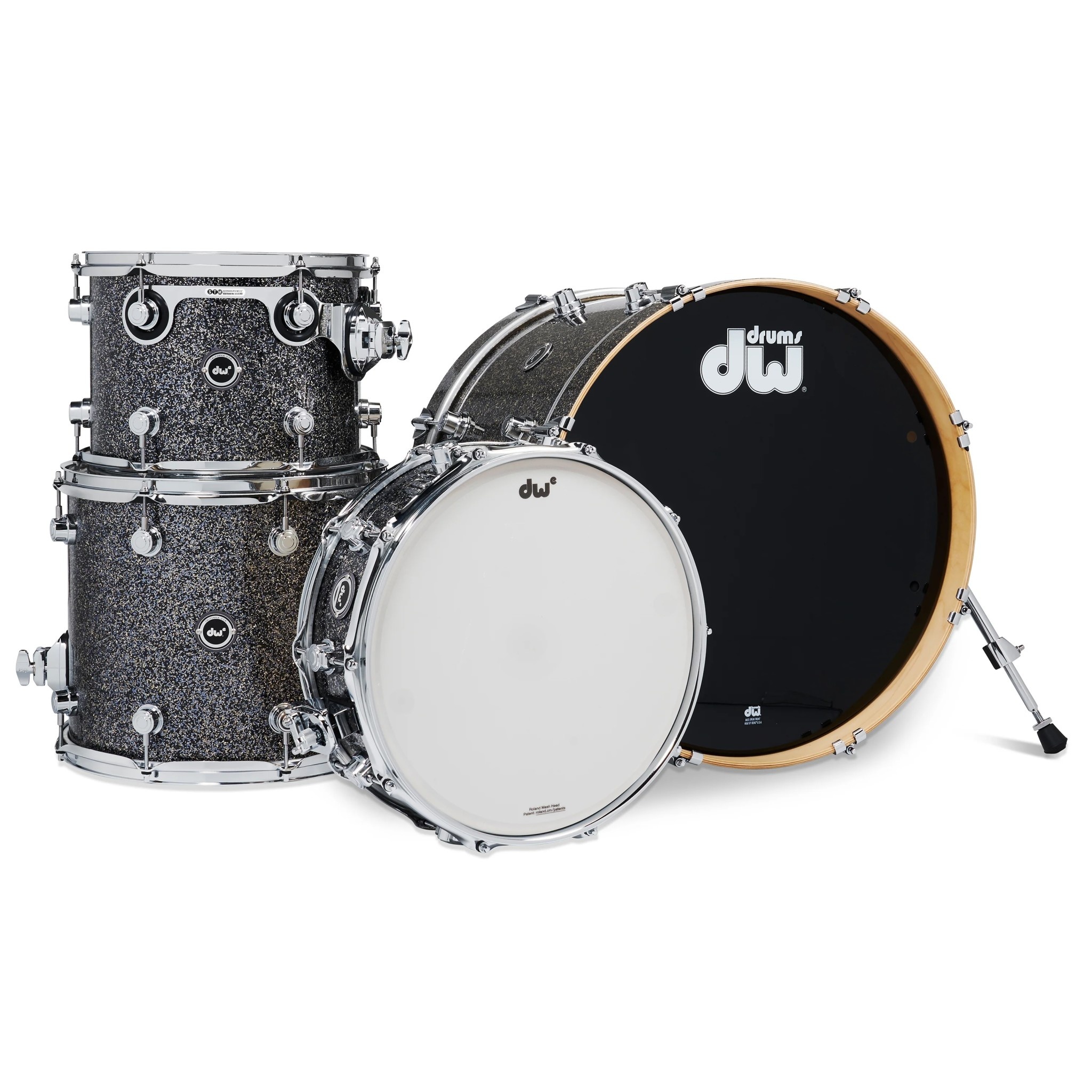 DWe Electronic 4-Piece Shell Pack | Graham Russell Drums - Graham 