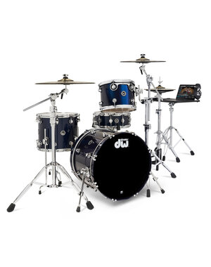 DW Drums DWe Electronic 4-Piece Drum Kit With 3 Cymbals & Hardware