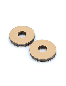 Tackle Tackle Leather Cymbal Washers, 2 pack