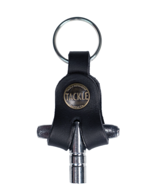 Tackle Tackle Leather Drum Key Case, Black