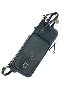 Tackle Tackle Leather Stick Case With Patented Stick Stand, Black