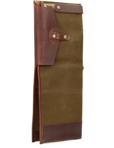 Tackle Tackle Waxed Canvas Bi-Fold Stick Bag, Forest Green