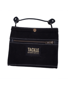 Tackle Tackle Waxed Canvas Gig Pouch, Black