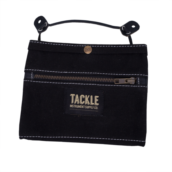 Tackle Tackle Waxed Canvas Gig Pouch, Black