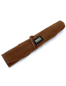 Tackle Tackle Waxed Canvas Roll Up Stick Case, Brown