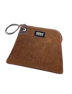 Tackle Tackle Zippered Accessory Bag, Brown