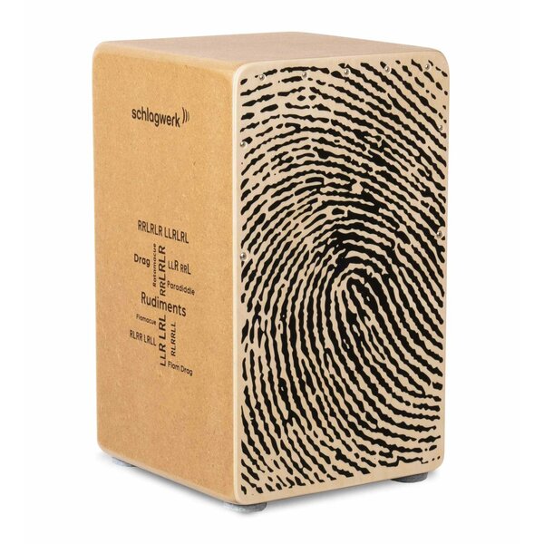 Schlagwerk Schlagwerk Cajon Rudiments Finger Print Large