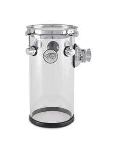 DW Drums DW Design 6" x 12" Acrylic Rata Tom, Clear