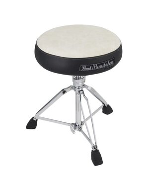 Pearl Pearl Roadster Limited Edition Drum Throne with Cloth Seat Top, White