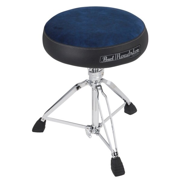 Pearl Pearl Roadster Limited Edition Drum Throne with Cloth Seat Top, Blue