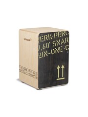 Schlagwerk Cajon Precise OS Black Silver | Graham Russell Drums
