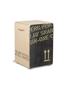 Schlagwerk Schlagwerk Cajon 2inOne Black Medium