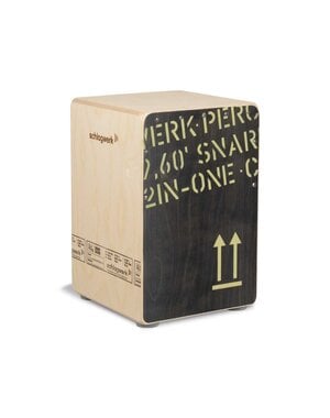 Schlagwerk Schlagwerk Cajon 2inOne Black Medium