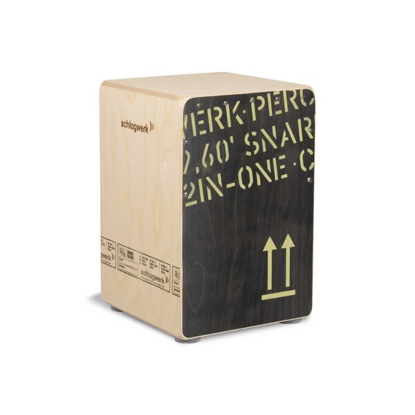 Schlagwerk Schlagwerk Cajon 2inOne Black Medium