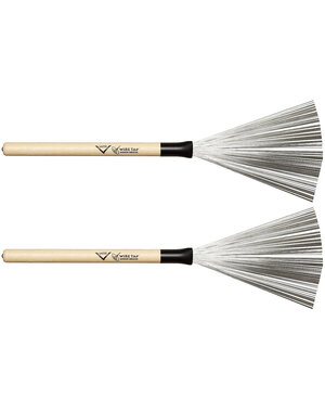 Vater Vater Wiretap Wood Tip Drum Sticks Handle Brush