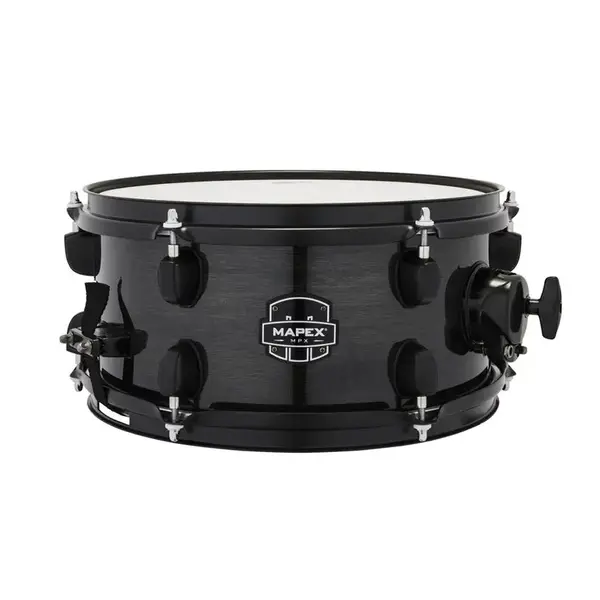 Mapex Mapex MPX 12" x 6" Maple/Poplar Hybrid Snare Drum, Black