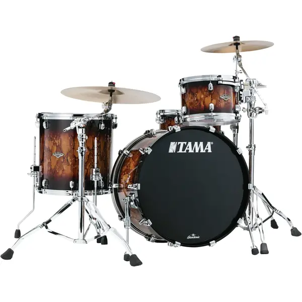 Tama Tama Starclassic 22" Walnut Birch Drum Kit, Molten Brown Burst