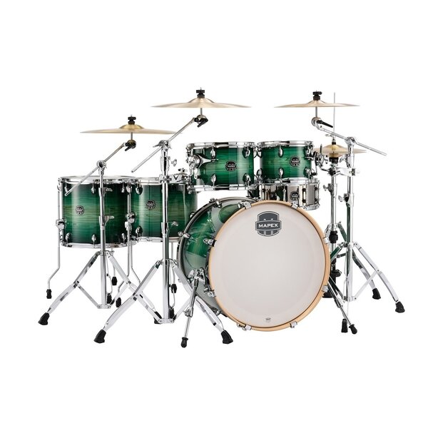 Mapex Mapex Armory 22" Rock Fusion Drum Kit, Emerald Burst