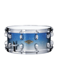 Tama Tama Starclassic Walnut Birch 14" x 6.5" Snare Drum, Molten Blue Ice Fade