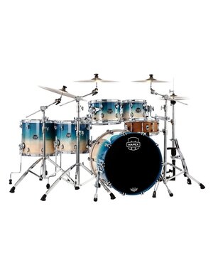 Mapex Mapex Saturn 22" Classic Rock Fusion Drum Kit Aqua Fade