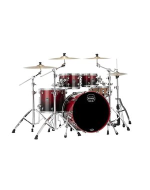 Mapex Mapex Saturn 22" Classic Drum Kit Scarlet Fade