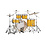 Mapex Mapex Mars 22" Birch Drum Kit Sunflower Sparkle