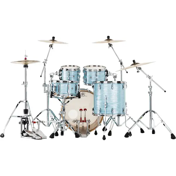 Pearl Pearl Professional Series 22" Maple Drum Kit, Ice Blue Oyster