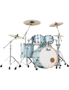 Pearl Pearl Professional Series 22" Maple Drum Kit, Ice Blue Oyster