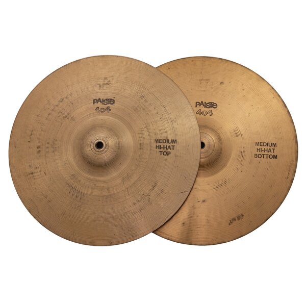 Paiste Paiste 404 14" Medium Hi Hat Cymbals