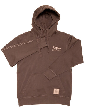 Zildjian Zildjian Limited Edition Cotton Hoodie, Brown Medium