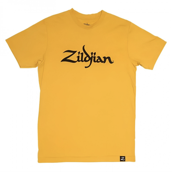 Zildjian Zildjian Classic Logo T Shirt, Gold Small