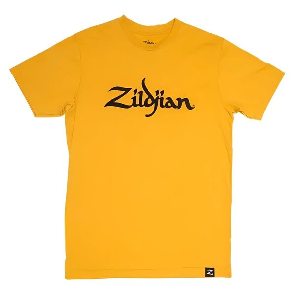Zildjian Zildjian Classic Logo T Shirt, Gold XLarge
