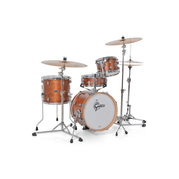 Gretsch Gretsch Catalina Club 16" Drum Kit, Satin Walnut Glaze
