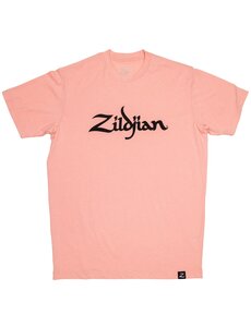 Zildjian Zildjian Classic Logo T Shirt, Pink Medium